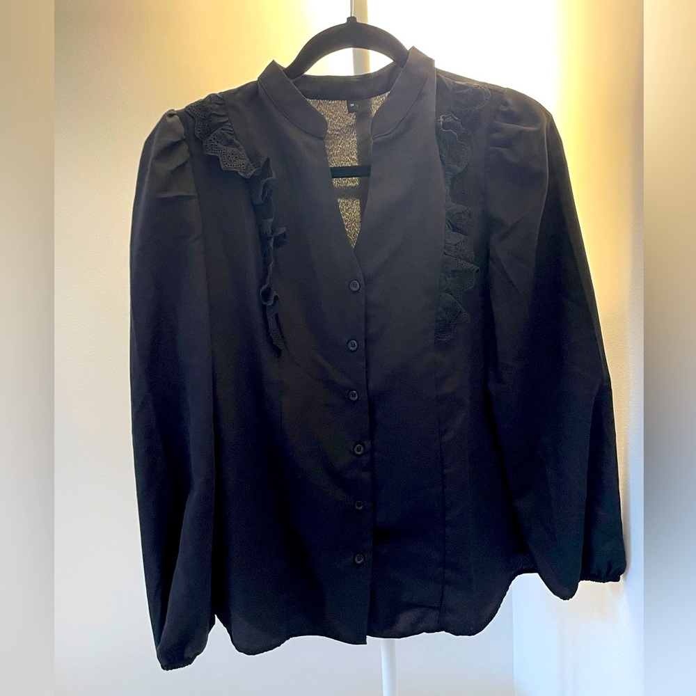 Black size 38 shirt